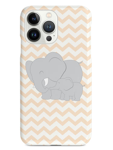 Baby Elephant Chevron Pattern Case