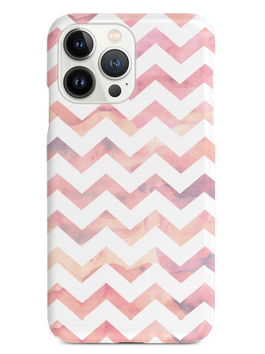 Watercolor Chevron Pattern - Light Pink Case
