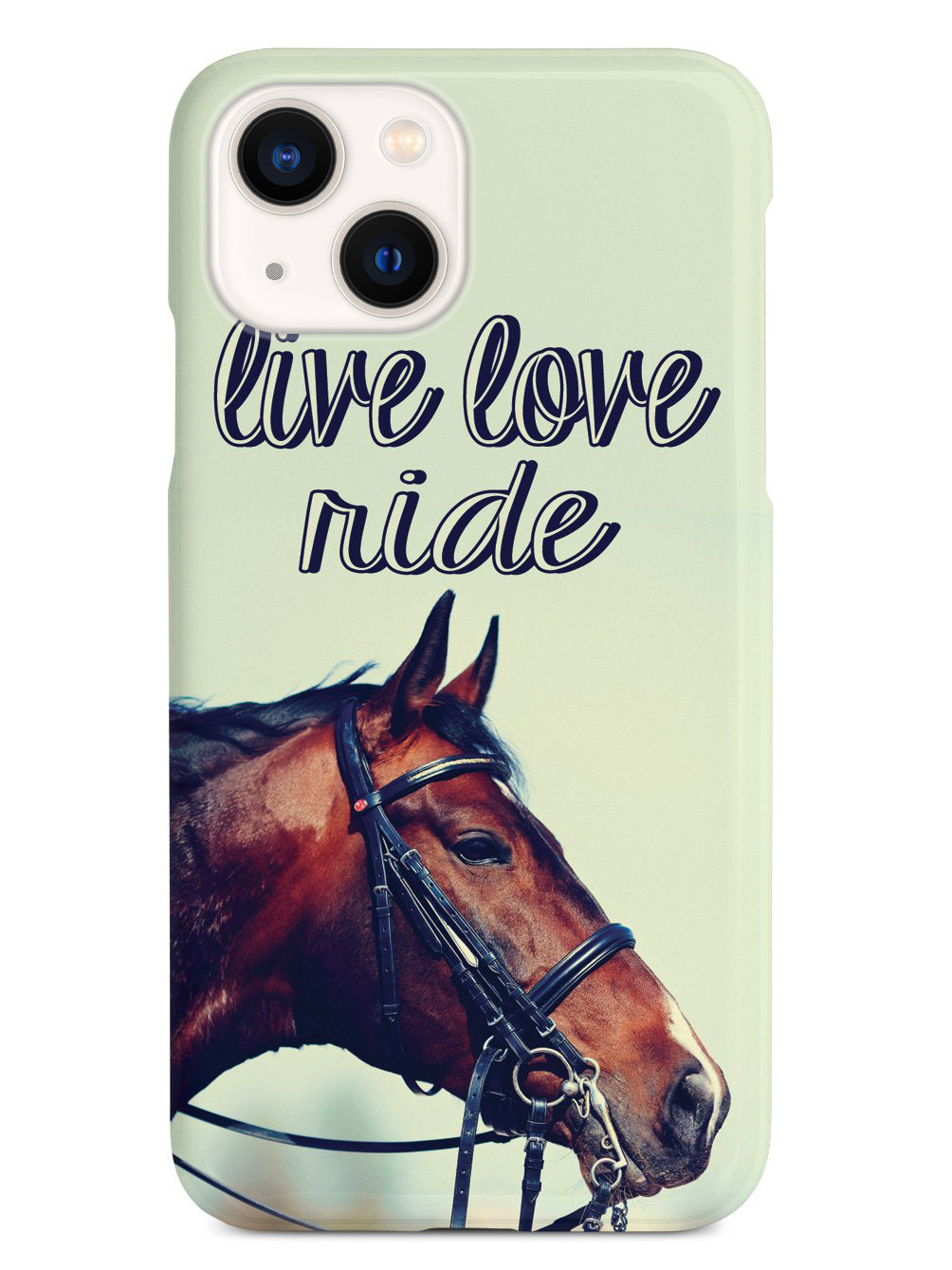 Live Love Ride - Equestrian Horse Case Live Love Ride - Equestrian Horse Case