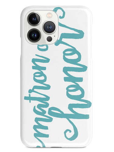 Matron of Honor - Teal Case