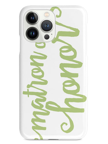 Matron of Honor - Sage Green Case