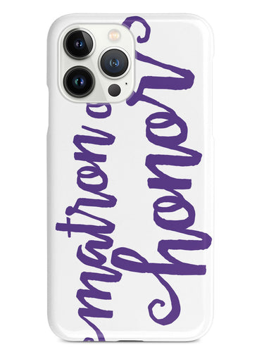 Matron of Honor - Royal Purple Case