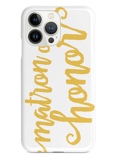 Matron of Honor - Marigold Case