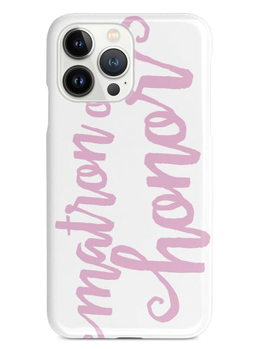 Matron of Honor - Light Pink Case