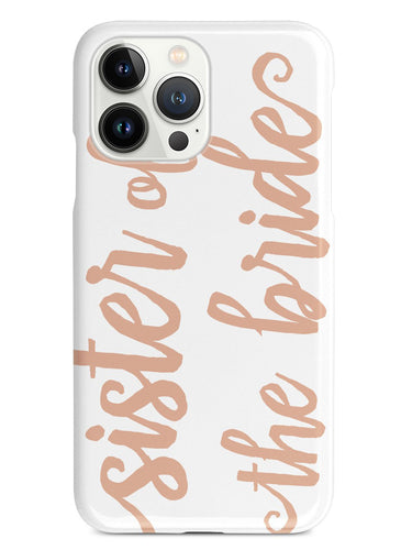 Sister of the Bride - Peach Case