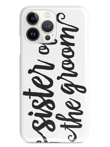 Sister of the Groom - Black Case