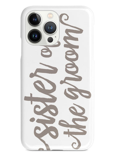 Sister of the Groom - Brown Neutral Case