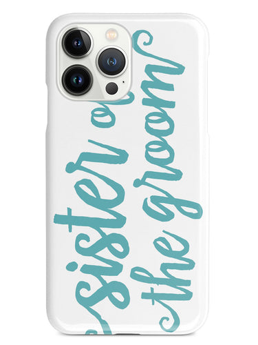 Sister of the Groom - Teal Case