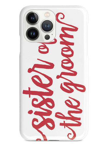 Sister of the Groom - Red Case