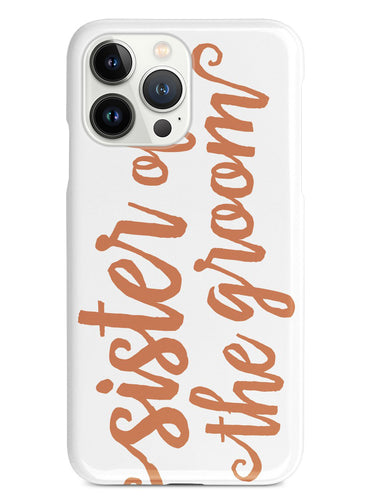 Sister of the Groom - Orange Case