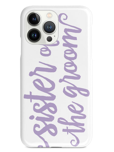 Sister of the Groom - Lavender Case