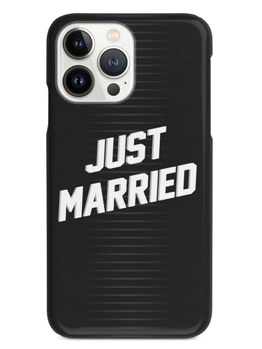 Just Married - Stripes Case