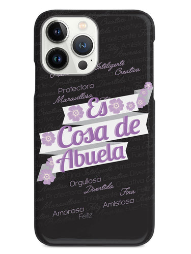 Es Cosa de Abuela (Purple) Case