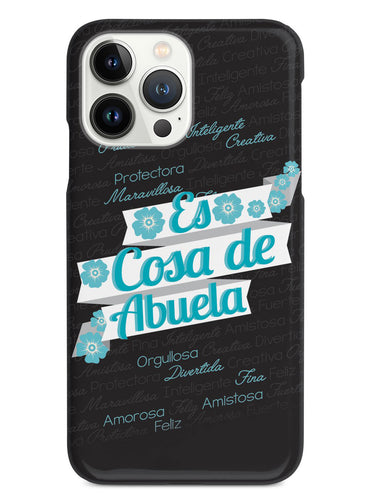 Es Cosa de Abuela (Blue) Case