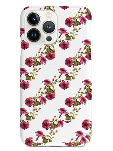 Pink Flower Vine Pattern Case