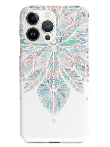 Pastel Flower Henna Design Case