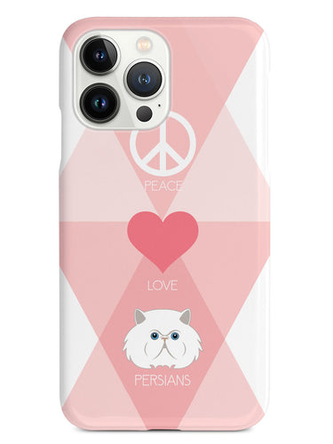 Peace, Love & Persian Cats Case