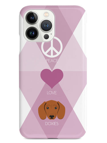 Peace, Love & Doxies Case