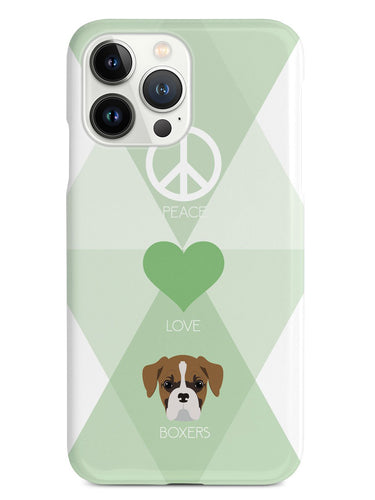 Peace, Love & Boxers Case