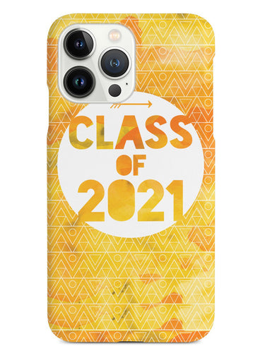 Class of 2021 - Yellow Watercolor Case