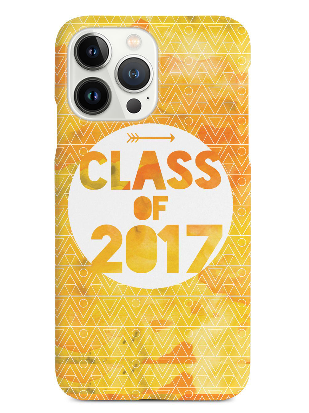 Class of 2017 - Yellow Watercolor Case