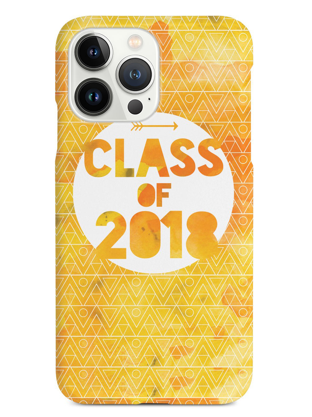 Class of 2018 - Yellow Watercolor Case