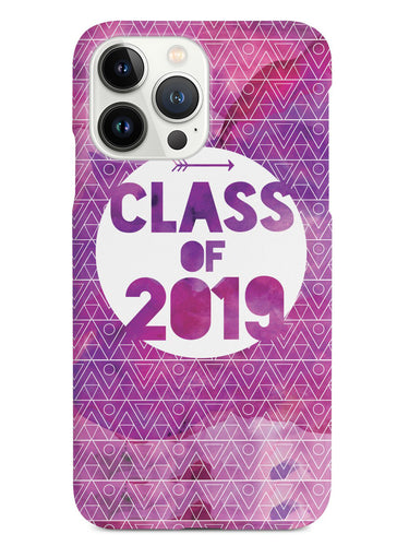 Class of 2019 - Purple Watercolor Case