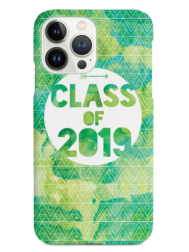 Class of 2019 - Green Watercolor Case