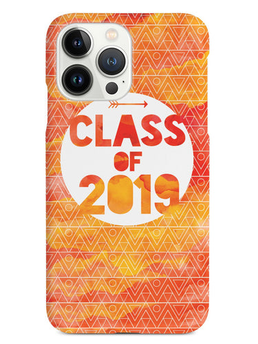 Class of 2019 - Orange Watercolor Case