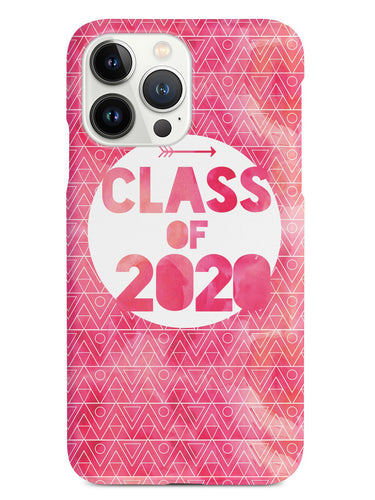 Class of 2020 - Pink Watercolor Case