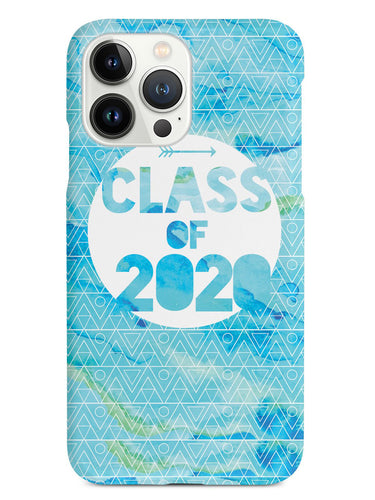 Class of 2020 - Blue Watercolor Case