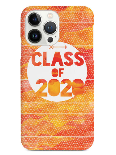 Class of 2020 - Orange Watercolor Case