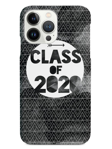 Class of 2020 - Black Watercolor Case
