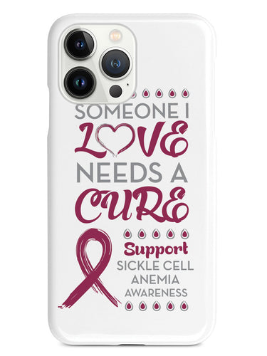 Sickle Cell - Someone I Love - Burgundy Case