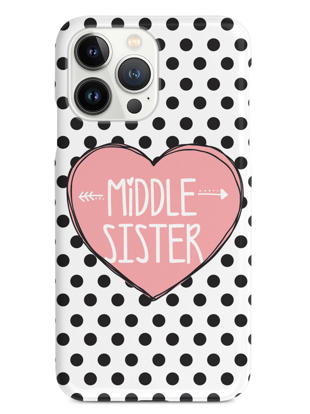 Sisterly Love - Middle Sister - Polka Dots Case
