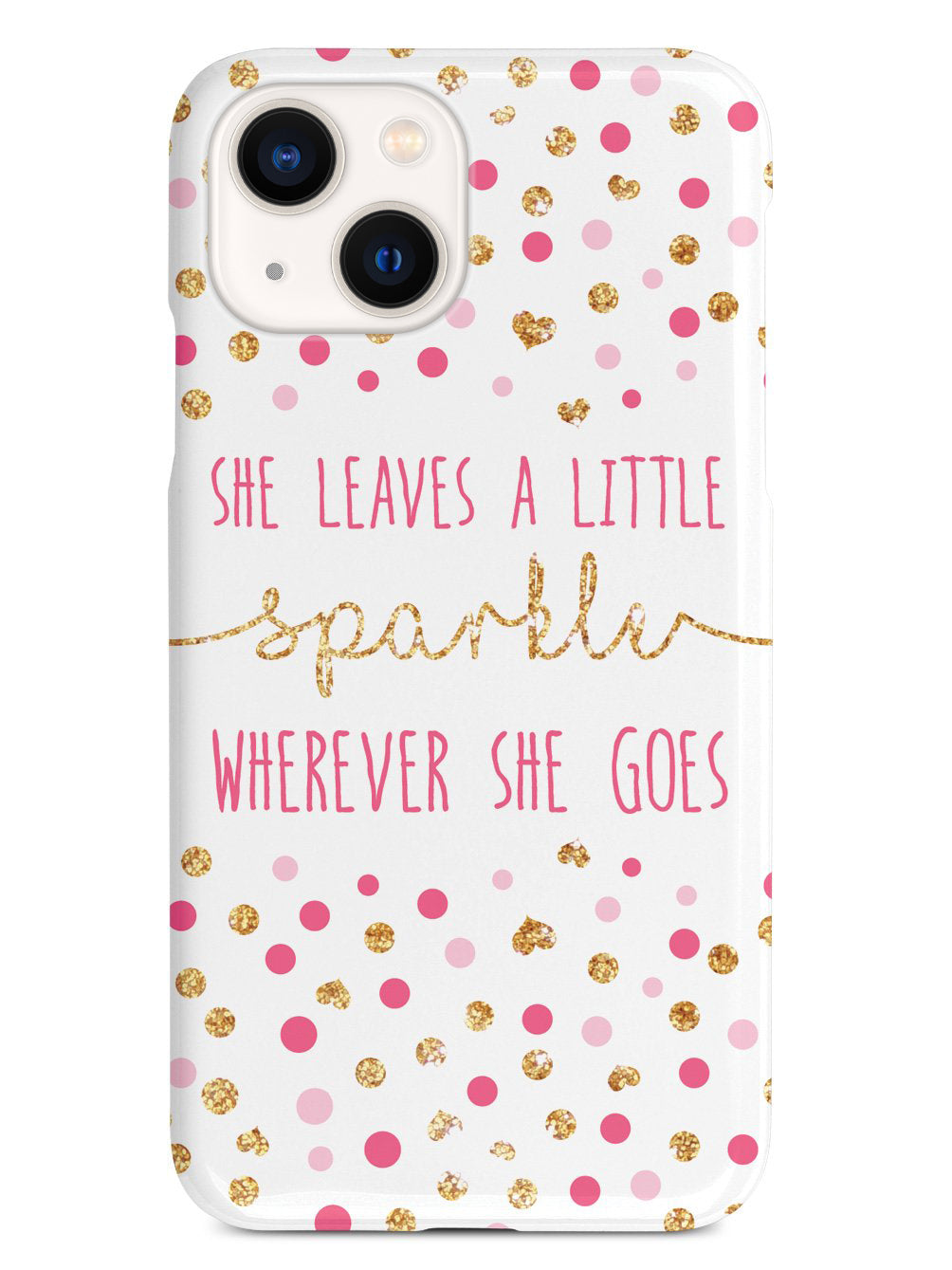 She Leaves A little Sparkle Case