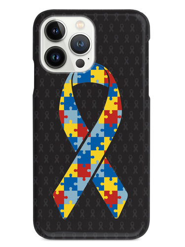 Autism Puzzle Piece Awareness Ribbon Case