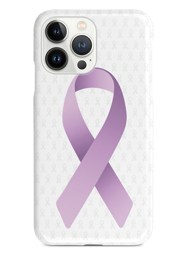 Lavender Awareness Ribbon - White Case