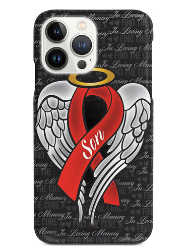 In Loving Memory of My Son - Red Ribbon Case