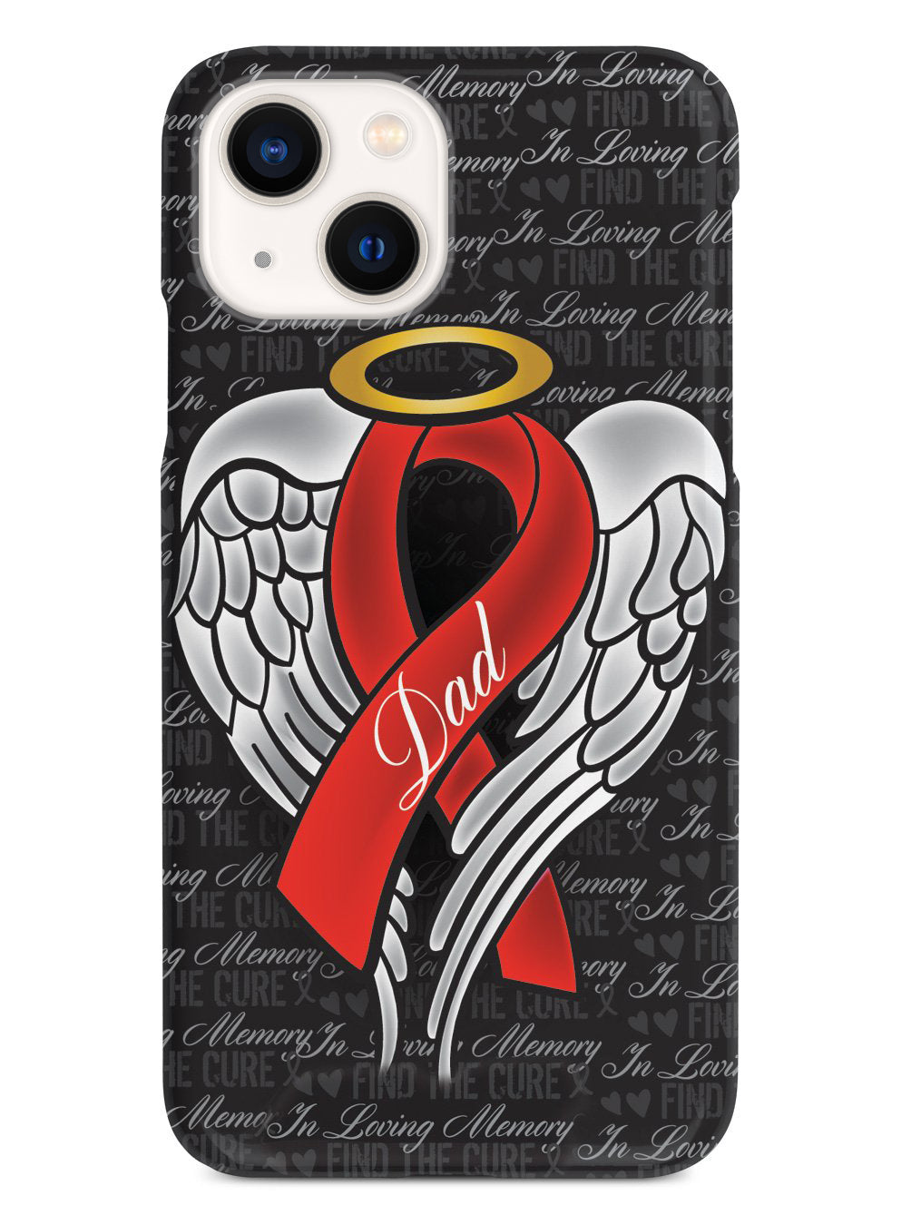 In Loving Memory of My Dad - Red Ribbon Case