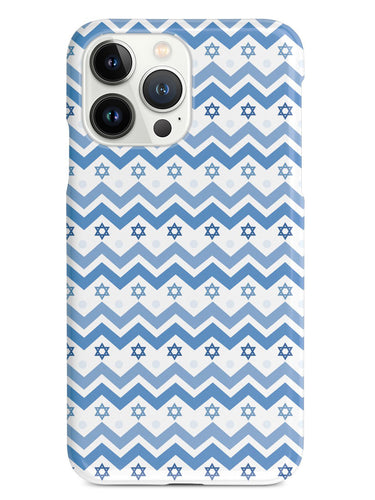 Hanukkah Chevron Pattern Case