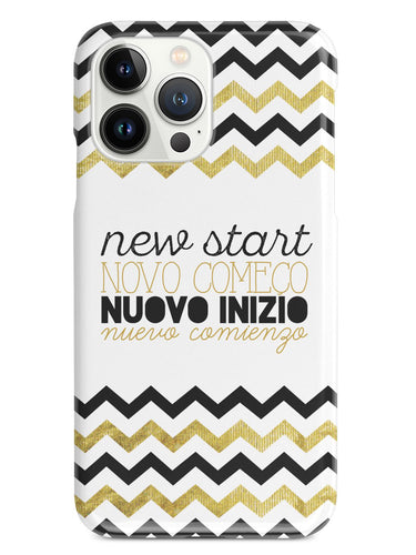New Start - Chevron Pattern Case