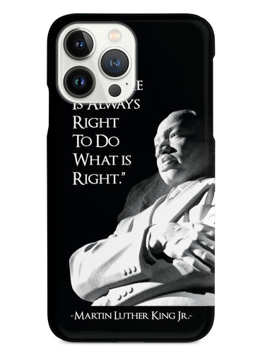 Do What Is Right - MLK Jr. Case