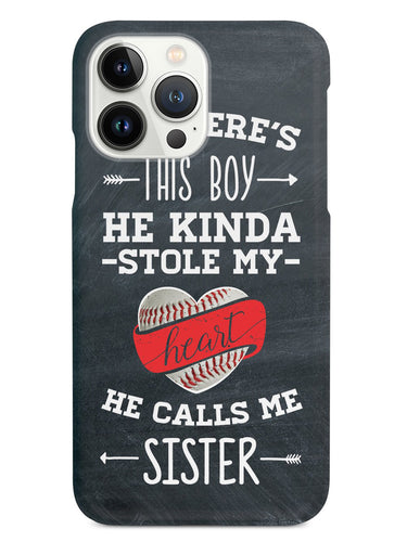 So There's This Boy... Baseball Player - Sister Case