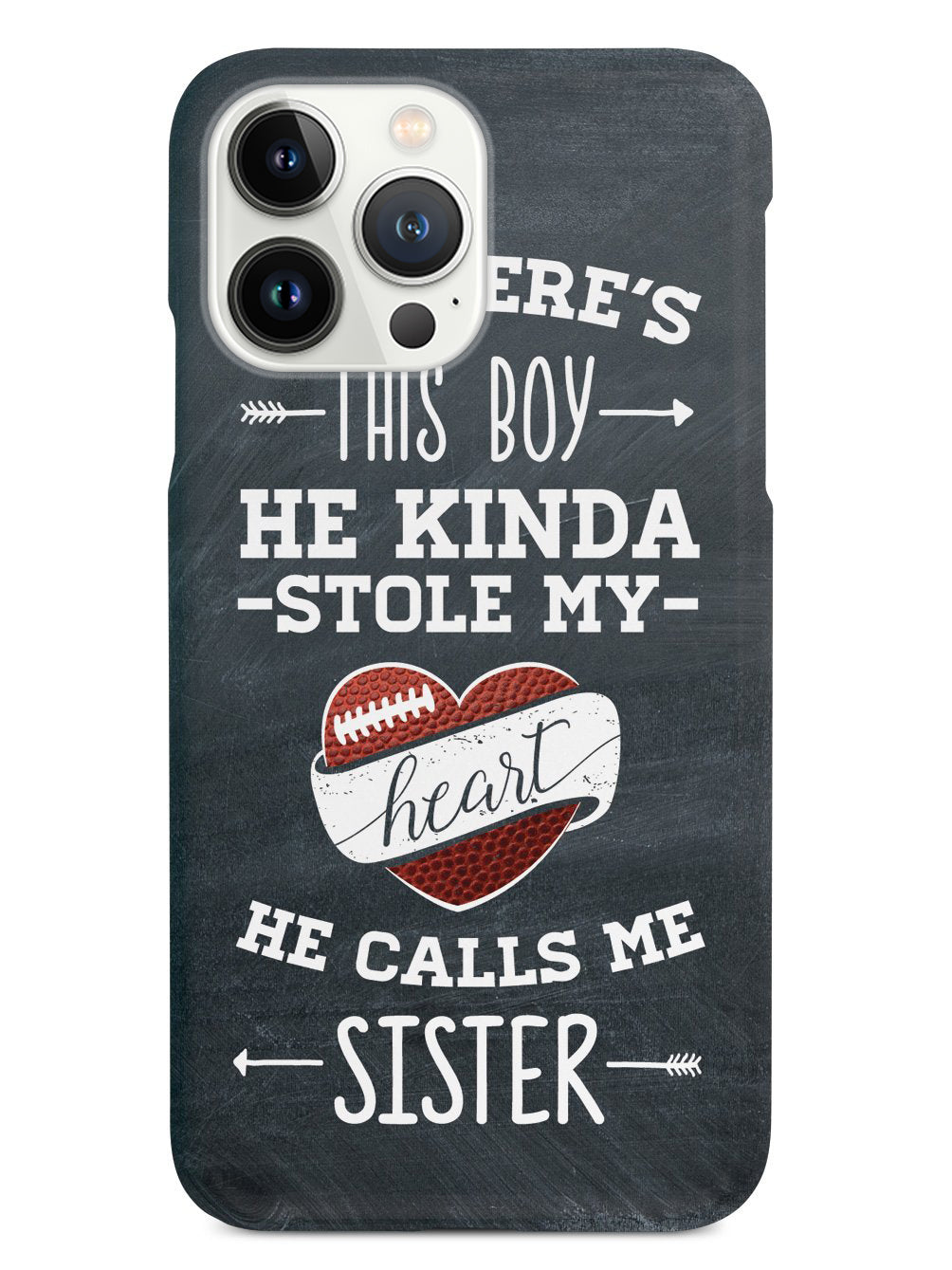 So there's this Boy - Football Player - Sister Case