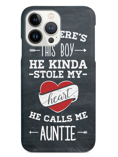 So there's this Boy - Auntie Case