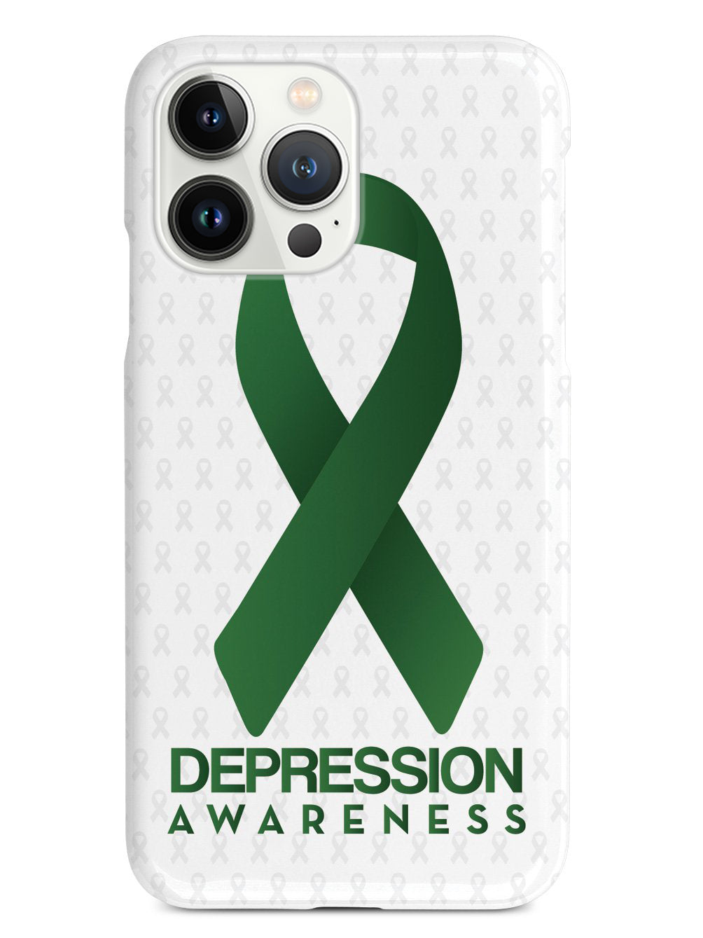 Depression - Awareness Ribbon - White Case