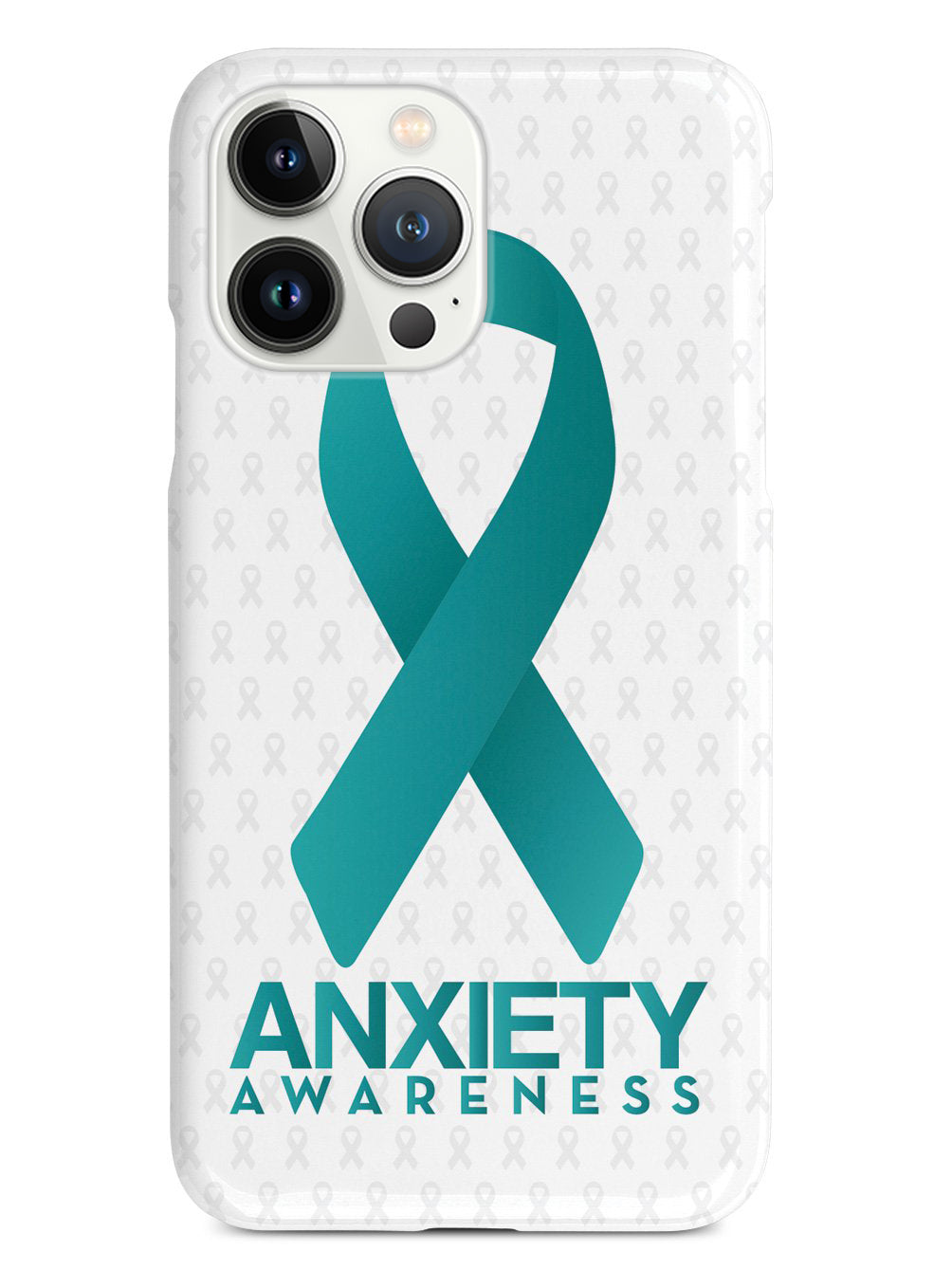 Anxiety - Awareness Ribbon - White Case