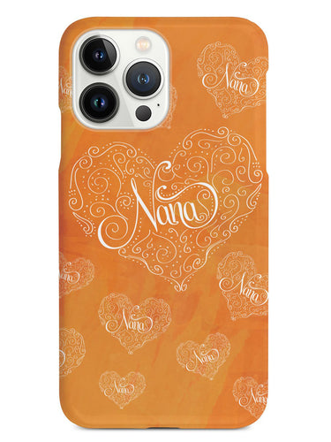 Nana Doodle Heart - Orange Case
