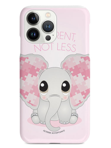 Different, Not Less - Elephant - Autism Awareness Case
